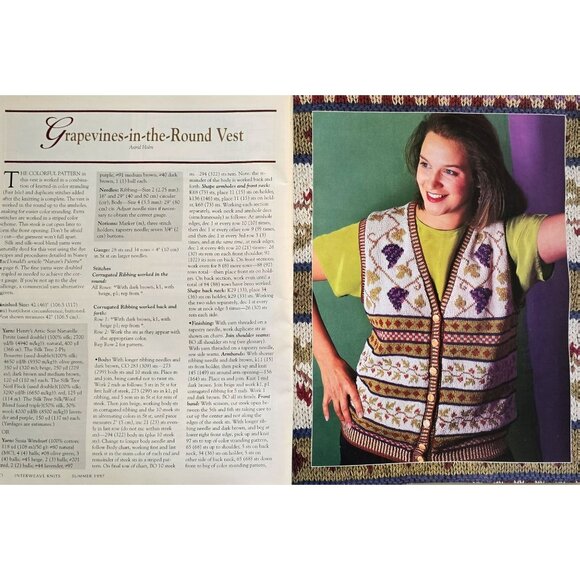 Interweave Knits Summer 1997 Beyond the Basics Bead Knitting - Picture 8 of 13